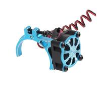 Compatibile Con Axial SCX10 Per Traxxas TRX4 Per Tamiya 1/8 1/10 RC Car 540 550 3650 3660 Dissipatore Di Calore Del Motore Ventola Di Raffreddamento Con Sensore Termico Accessori aggiornamento RC