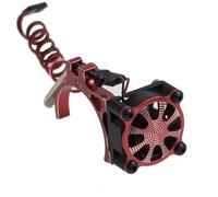 Compatibile Con Axial SCX10 Per Traxxas TRX4 Per Tamiya 1/8 1/10 RC Car 540 550 3650 3660 Dissipatore Di Calore Del Motore Ventola Di Raffreddamento Con Sensore Termico Accessori aggiornamento RC