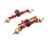 Compatibile Con Axial SCX24 Per Gladiator Per Jlu Per Mustang C10 Per Bolt CNC Metal Assale Anteriore E Posteriore 1/24 RC Track Car Upgrade Parts Parti RC