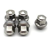 Compatibile con B-Max per il 2012 2013 2014 2015 2016 2017 2018 2019 5 pezzi dadi per ruote auto M12X1.5 Accessori per pneumatici per auto OEM: 2434886 2179620 Auto Bulloni Cerchi