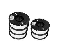 Compatibile Con Bambu Lab, Filamento 3D Multimateriale Da 1,75 Mm, PLA PETG SILK TPU Confezione Da 5/10(PETG 5kg White)