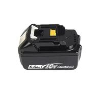 Compatibile con batteria Makita da 18 V con caricabatterie agli ioni di litio ricaricabile for BL1850 BL1880 BL1860B LXT400 utensile elettrico Makita batteria da 18 V(1PCS Makita 6.0AH)