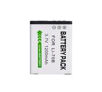 Compatibile con batteria Olympus LI-70B, 1200 mAh 1-6 pezzi for FE-4020 FE-4040 FE4020 X940 D705 FE5040 D-705 D-710 VG-110 VG-140(1Pcs battery)