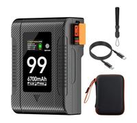 Compatibile con batteria V-Mount con cavo PD65W, for videocamere, luci video broadcast e sistemi di telecamere(BP-99W-C)