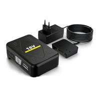 Compatibile con batterie Kärcher da 5,0 Ah e caricabatterie rapido, set di caricabatterie da 18 V per batterie agli ioni di litio da 18/50, adatto per tutti i dispositivi su una piattaforma di