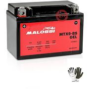 COMPATIBILE CON BENELLI TRK 502 ABS E4 500 dal 2017 al 2022 BATTERIA GIA' PRONTA ALL’USO MALOSSI MTX9-BS IN GEL ATTIVATA IN FABBRICA BATTERIE 8AH 12V PRONTA DA MONTARE