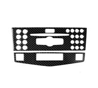 Compatibile Con Benz Classe C W204 2007-2012 2013 Pannello Pulsanti Per Radio CD Con Controllo Centrale Per Auto, Accessori Decorativi Per Adesivi Decorazione d'interni(Size C)