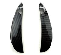 Compatibile con Benz E W213 E200L E300L E43 per paraurti Anteriore AMG, Spoiler, Splitter, Presa d'Aria, fendinebbia, griglia, Finitura Nera (Aspetto Carbonio)