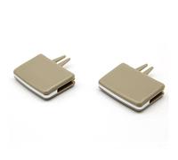 Compatibile Con Benz GLK Classe X204 2008 2009 2010 2011 2012 2013 2014 2015 Riparazione Della Linguetta Della Griglia Di Ventilazione Posteriore AC Accessori per auto(Beige 2pcs)