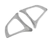 Compatibile Con Benz Per C GLA GLC CLA Classe Per W205 Accessori Per Interni Auto Pulsante Volante Per Auto Copertura Telaio Adesivo Decorazione Auto Pulsante Adesivi
