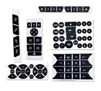 Compatibile Con Benz Per C S204 2007 2008 2009 2010 2011 2012 2013 2014 Interni Auto SwitchKnob Pulsante Riparazione Adesivo Decalcomania