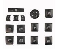 Compatibile Con Benz Per C280 2008-2009 Per C300 Per C350 2008-2014 14 Pezzi Interruttore Per Finestrino Auto Adesivi Riparazione Ricambi Accessori Adesivi Pannello Comandi