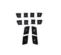 Compatibile Con Benz Per Classe C Per W204 Per W212 Per CLA Adesivi Per Pulsanti Di Blocco Della Memoria Della Portiera Dell'auto Accessori Per La Modifica Adesivi