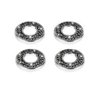 Compatibile Con Benz Per Classe E Classe C GLS GLA CLA GLE Lift Bolt Sparkle Pull Rod Bling Car Door Lock Pin Ring Cover Crystal Decroation perno portiera dell'auto