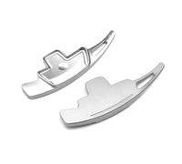 Compatibile Con Benz Per E220d E350e 2016-2019 W213 E200 E300 E400 Estensione Del Cambio Al Volante Dell'auto Paddle Al Volante Dell'auto pagaia del volante(Silver)