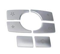 Compatibile Con Benz Per Per W212 2010-2015 6 Pezzi Car Center Console Pulsante Multimediale Copertura Restauro Sostituzione