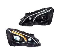 Compatibile Con Benz Per W207 A207 2009-2014 2015 2016 2017 Coupé Faro DRL Indicatore Di Direzione Abbagliante Angel Eye Lente Del Proiettore Faro Anteriore