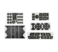 Compatibile Con Benz Per LK Per X204 Adesivi Per Pulsanti Interni Pannello Per Auto Interruttore Aria Condizionata Set Decalcomanie Riparazione Adesivi Pannello Comandi(Size2)