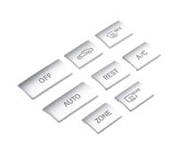 Compatibile con Benz per E Class W212 C207 2009 2010 2011 2012 2013 2014 2015 Copertura pulsante console centrale Copertura pulsante aria condizionata Interni automobilistici
