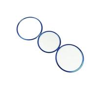 Compatibile Con Benz Per GLA Per CLA Per W176 W246 X156 C117 Auto Per Manopola Regolazione Sedile Copertura Cerchio Rifinitura Decorazione Lega Alluminio Interior del coche(Blue)