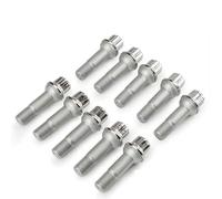 Compatibile Con Benz Per ML 2013-2016 Per S-Class 2013-2016 Per GL450 2013-2016 Auto Ruota Borchie Lug Bullone Vite Dado Mozzo Pneumatico(10 PCS)