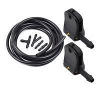 Compatibile Con Benz Per Vito W638 1995-2003 Classe V W638 1996-2003 2X Ugello Lavavetri Universale Con Tubo Da 2 Metri(Nozzle and Hose)