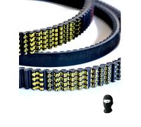 COMPATIBILE CON BETAMOTOR Eikon 150 2000-2002 CINGHIA DI TRASMISSIONE PER VARIATORE FRIZIONE MOTO SCOOTER CINGHIE MOTORE TRAPEZOIDALI DENTATA RESISTENTE AL CALORE E ABRASIONE
