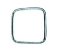 COMPATIBILE CON BMW CERCHIO CROMATO SINISTRO E34, FINITURE 88-94