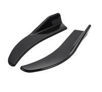 Compatibile con BMW, compatibile con Mercedes-Benz, 1 paio di spoiler for paraurti anteriore e posteriore for auto, minigonne laterali universali for auto.(BLack)