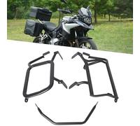 Compatibile con BMW F750GS F850GS Portapacchi Laterali Borse Borse Da Motocicletta, Stabile Deposito Bagagli In Acciaio Al Carbonio, Schienale Laterale, Vassoio Esteso per Scatola Laterale, Borsa