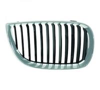 COMPATIBILE CON BMW GRIGLIA DESTRA E81/E87, DEL RADIATORE 04-07 CROMATA NERA,