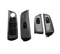 Compatibile Con BMW Per 6gt G32 2018 2019 2020 2021 2022 2023 Auto Pannello Bracciolo Porta Pulsante Interruttore Alza-Vetro Decorazione Interior del coche(Black)