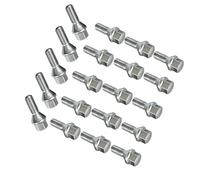 Compatibile Con Bmw Per E30 1981-1994 Per E36 1989-2000 Borchie Ruota Auto 8 Pz 26mm M12x1.5 Mozzo Per Set Di Bulloni Ruota Lug Nut Tire