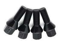 Compatibile Con Bmw Per E61 2002-2007 Per E53 1998-2006 Auto Ruota Borchie 4x M12x1.5 26mm Hub Per Set Di Bulloni Ruota Lug Nut Tire