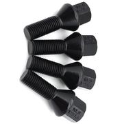 Compatibile Con Bmw Per E81 2006-2011 Per E87 2003-2007 Auto Ruota Borchie 4x M12x1.5 26mm Ruota Lug Bulloni Dadi Set Mozzo Pneumatico