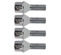 Compatibile Con Bmw Per E87 2003-2007 Per E88 2006-2013 Borchie Ruota Auto 4X 26 mm M12x1.5 Lug Per Set Bulloni Mozzo Dado Prigioniero Esagonale Pneumatico