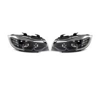 Compatibile Con BMW Per E90 E91 Serie 3 325i 328i 330i 335i 2005-2008 Faro Anteriore Nero DRL 3D Crystal Faro Sinistro Destro Coppia LHD fari anteriori auto