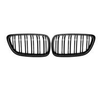 Compatibile Con BMW Per M2 F87 F22 2014 2015 2016 2017 2018 Paraurti Anteriore Con Doppia Per Linea Griglia Sportiva Griglie Per Corsa Nero Lucido Anteriori Griglie