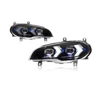 Compatibile Con BMW Per X5 E70 2007 2008 2009 2010 2011 2012 2013 Aggiornamento Modificato DRL Indicatori Di Direzione Dinamici Accessori Per Fari Anteriori 2 Pezzi fari anteriori auto