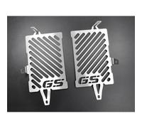 Compatibile Con BMW R 1200 GS Protezione Radiatore Griglia Rivestimento Argento