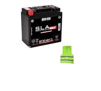 COMPATIBILE CON BMW R GS 1200 da anno 2004 al 2012 BATTERIA YTX14H BS SLA MAX GIA' PRONTA PER L'UTILIZZO E CARICA BATTERIE BTX14H 14 AH AMPERE 12 VOLT 150X87X145MM