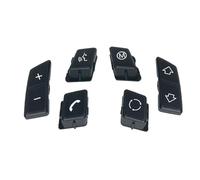 Compatibile Con BMW Serie 3 E90 E92 E93 M3 2007 2008 2009 2010 2011 2012 2013 Interruttore Di Controllo Del Volante Dell'auto Controllo Volante(A Model Black)