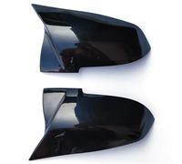 Compatibile con BMW Serie X X1 E84 2013 2014 2015, Set di 2 Pezzi con Calotte per specchietti retrovisori in Carbonio Nero (Nero Brillante).