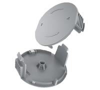 Compatibile con Bosch 18v-26, Universal GrassCut 18v-260,2 Piece Coil Cover (grigio) Grass Trimmer Coil Cap