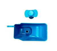 Compatibile con Bosch, compatibile con Siemens, contenitore for liquidi for bucato, detersivo for bucato for lavatrice a tamburo, maniglia for cassetto