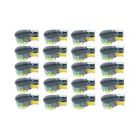 Compatibile con Brady M210 M211 Etichetta Modelli di stampante Versione Etichetta Etichetta M21-750-427 19,1mm Black su bianco su bianco(20 Pcs)