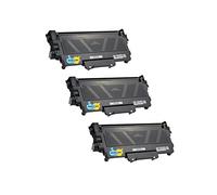 Compatibile con Brother TN-2220XXL - 3 toner nero per circa 5.200 pagine (copertura del 5%), confezione da 3 pezzi, tra cui Brother HL-2170W, Brother MFC-7440N.