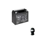 COMPATIBILE CON BUELL X1 Lightning 1200 1999-2002 BATTERIA YTX20HL-BS (SIGILLATA COMPLETA) 12V/18AH BATTERIE PER MOTO SCOOTER SPECIFICA 175X87X155MM