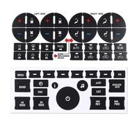 Compatibile Con Buick Per Enclave CX CXL 2006 2007 2008 2009 2010 2011 2012 Kit Di Riparazione Del Pulsante Del Cruscotto Dell'auto AC Adesivo Accessori Per Decalcomanie Pulsante