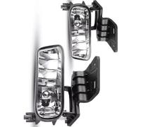 Compatibile Con C&evrolet Per Silverado 1500 HD 2500 HD 3500 2001 2002 Lente Paraurti Fendinebbia Anteriore Lampade Di Ricambio Assemblaggio Coppia Gruppi Gruppo fendinebbia